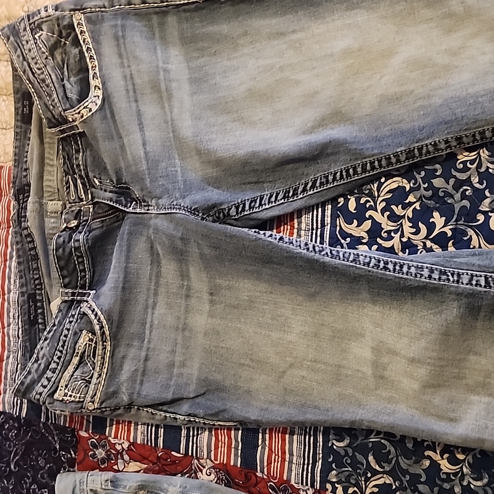 Vigoss plus size 22 low rise bootcut jeans